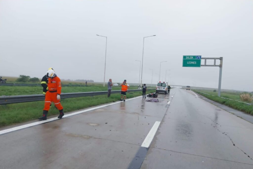 En el accidente falleció un vecino de Leones