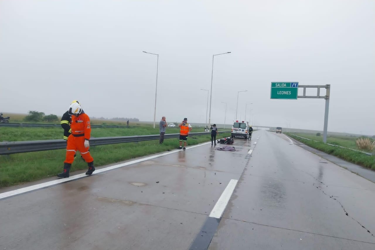 En el accidente falleció un vecino de Leones